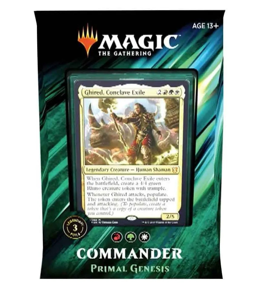 MTG Primal Genesis
Commander 2019 Deck - Primal Genesis C19