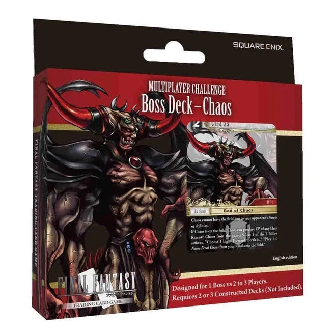 Final Fantasy TCG MPC Boss Deck Chaos