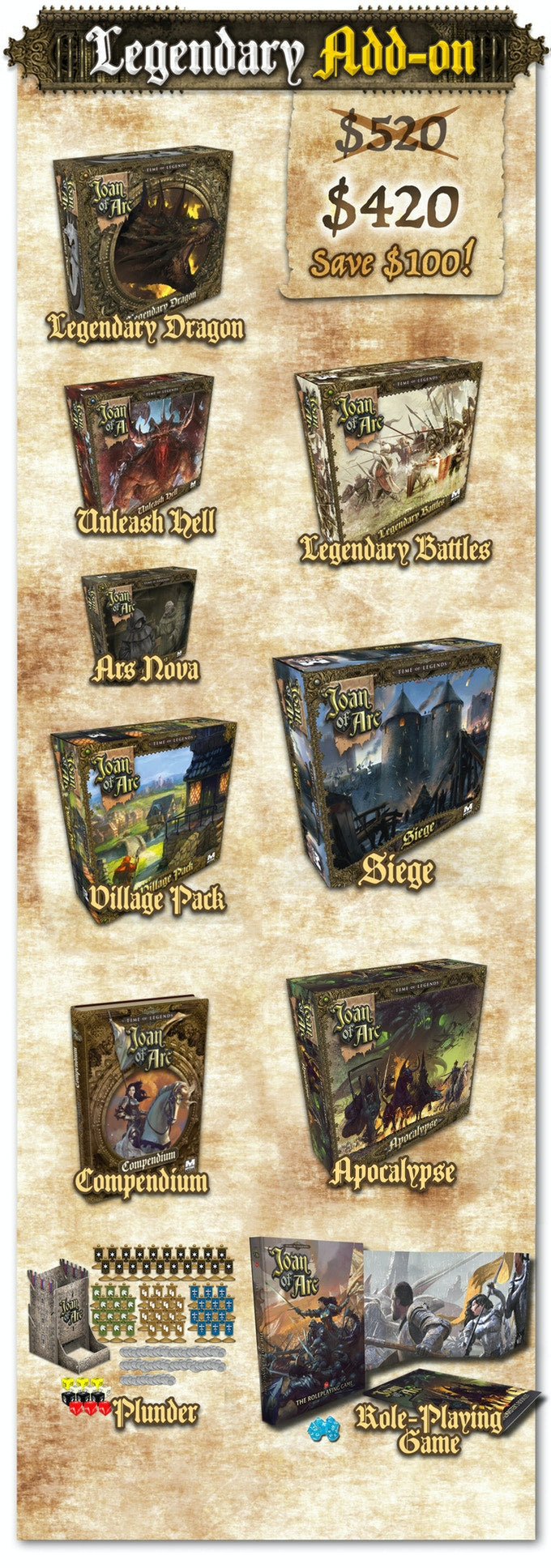 Joan Of Arc Complete Collection (Kickstarter)
