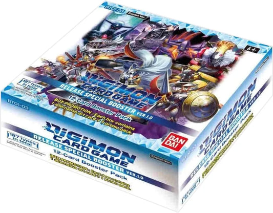 Digimon Card Game Release Special Booster Ver.1.0 Booster Box (BT01-03)
