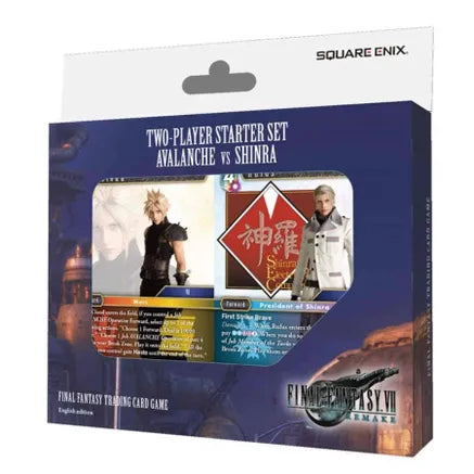 Final Fantasy TCG 2P Starter Avalanche VS Shinra