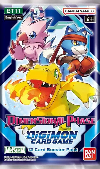 Digimon BT11 Dimensional Phase Booster Pack