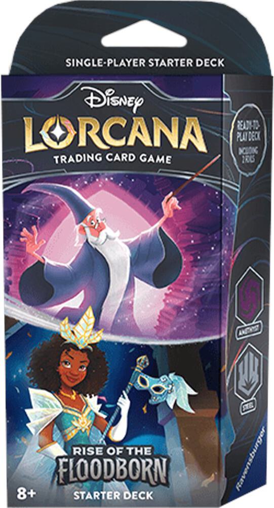 Lorcana: Rise of the Floodborn Starter Deck (Amethyst & Steel) - Rise of the Floodborn (2)