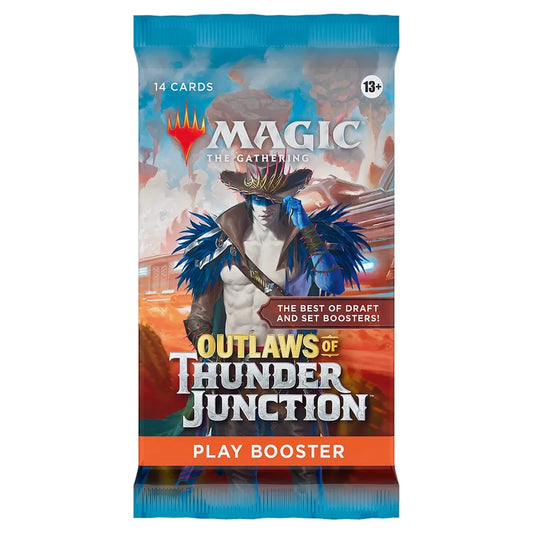 MTG Outlaws of Thunder Junction - Play Booster Pack - Outlaws of Thunder Junction (OTJ)