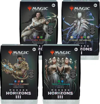 MH3 Modern Horizons 3 Commander Deck Display (All 4 Decks) - Commander: Modern Horizons 3 (M3C)