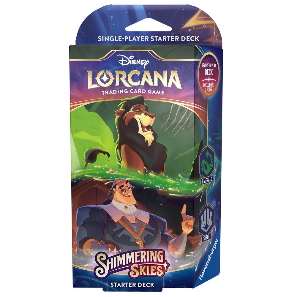 Disney Lorcana: Shimmering Skies Starter Decks- Shimmering Skies (5)