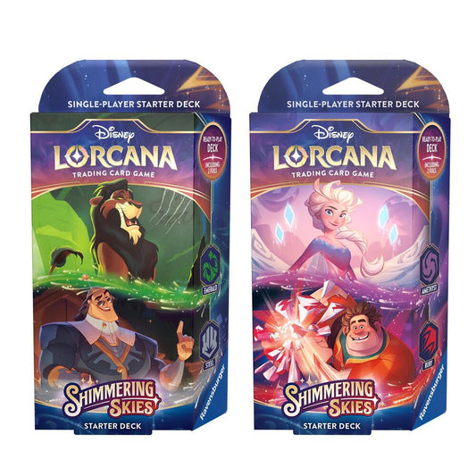 Disney Lorcana: Shimmering Skies Starter Decks- Shimmering Skies (5)