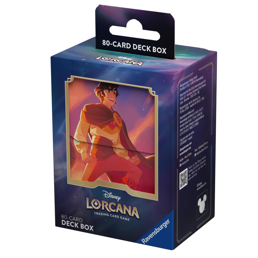 Lorcana Deck Box - Aladdin - Heroic Outlaw - Ravensburger Deck Boxes (RDB)