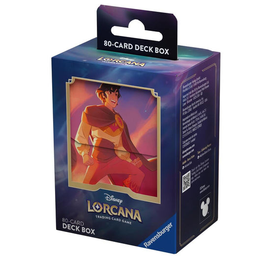 Lorcana Deck Box - Aladdin - Heroic Outlaw - Ravensburger Deck Boxes (RDB)