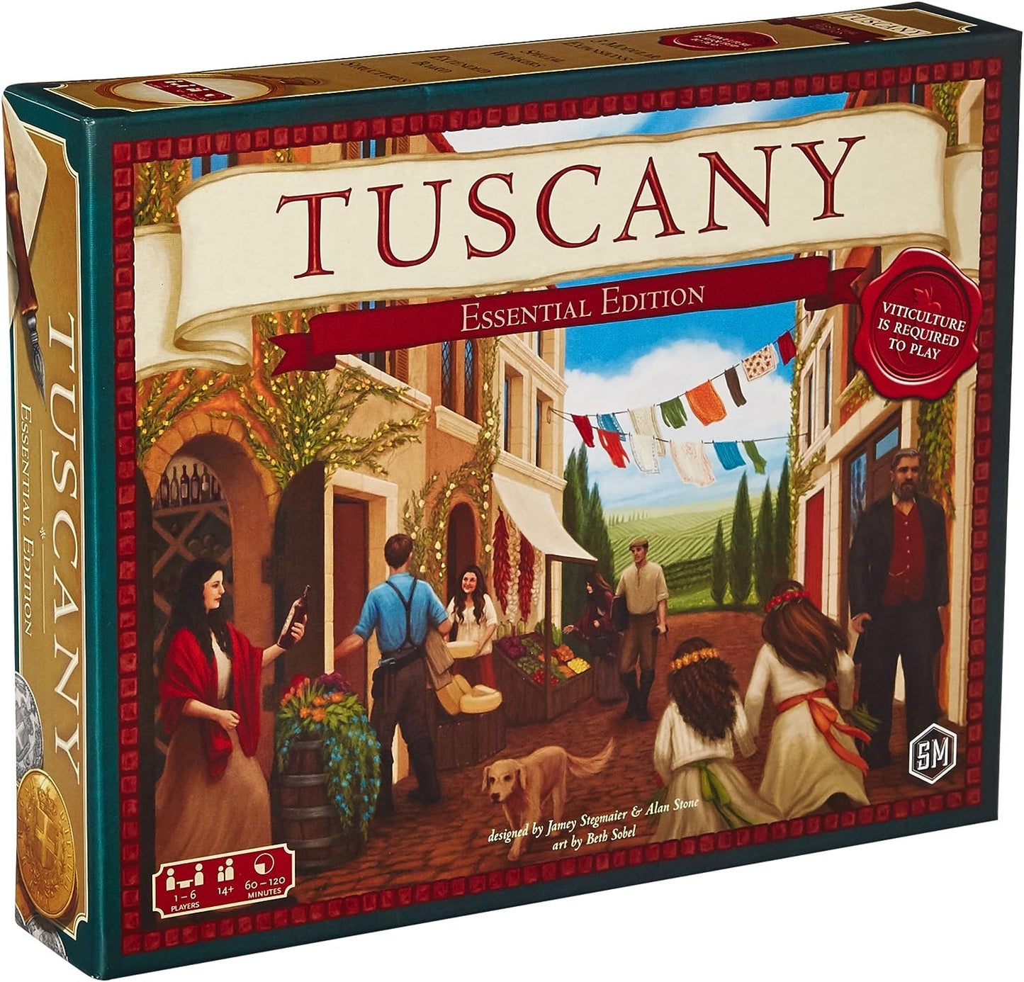 Tuscany Essential Edition three expansions to viticulture