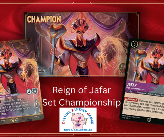 ()DFG Lorcana Reign of Jafar Set Championship July 13th Sunday 12PM (32 Cap)