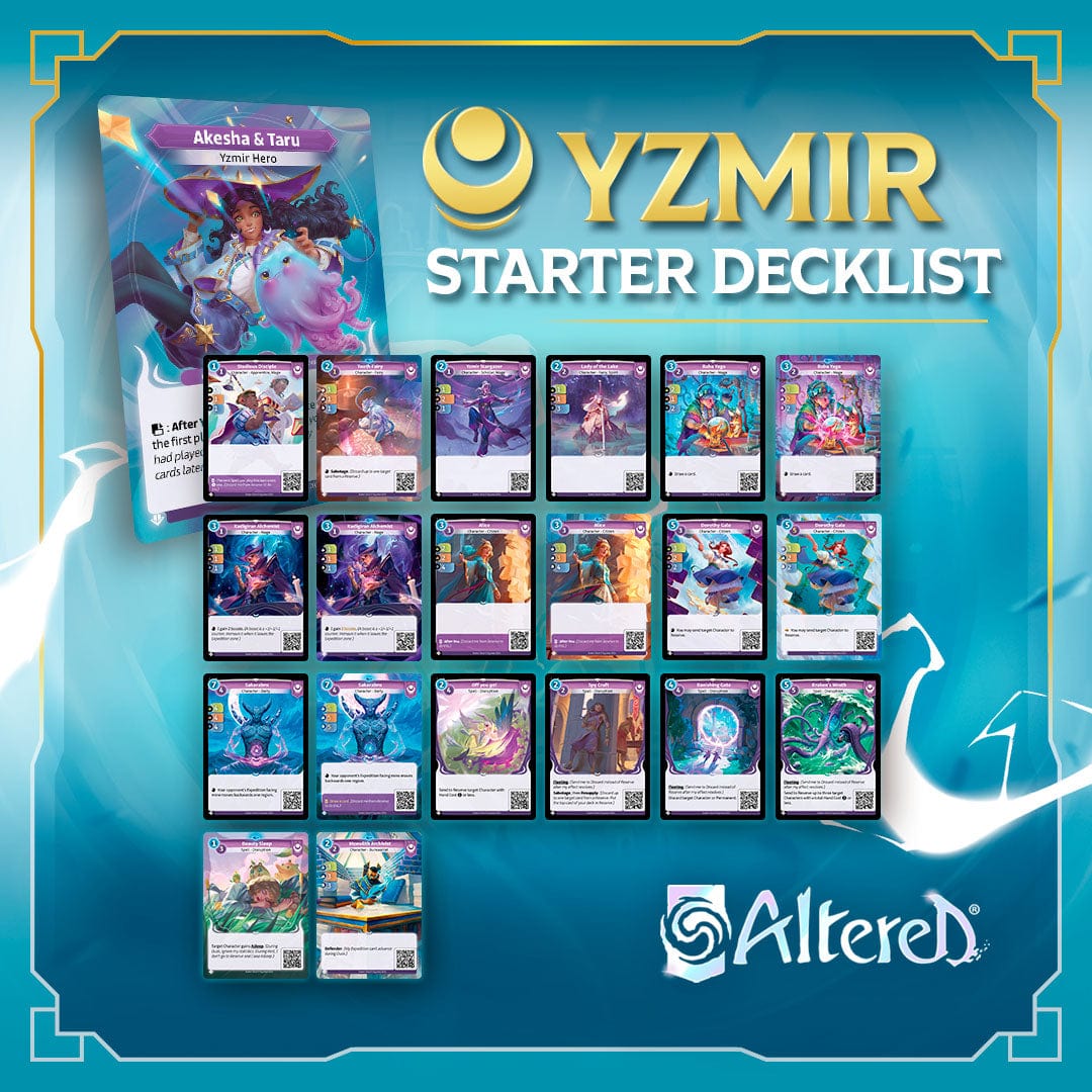 Altered TCG - Starter Deck Display (6 Decks) Destine Fantasy Games Altered TCG - Starter Deck Display (6 Decks) Destine Fantasy Games