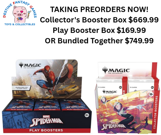 (Preorder) MTG Spider-man Collector's Play Bundle!